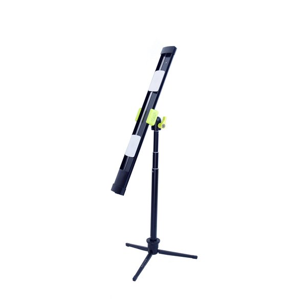 Agilux 1800 (2x900) Lumen 24V Portable LED Work Task Light, 12-33in Adjustable Mini Stand 18in Black WL1812-02